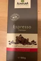 Mängden socker i Espresso chocolat