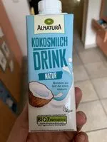 Mängden socker i Kokosmich drink natur