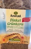 Mängden socker i Dinkel Grünkernbrot