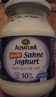 Mängden socker i Sahne Joghurt Griechische Art