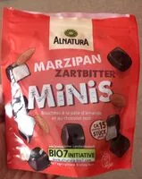Mängden socker i Marzipan Zartbitter Minis