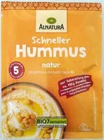 Mängden socker i Hummus nature rapide