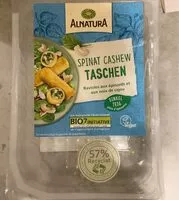 Mängden socker i Spinat Cashew Taschen