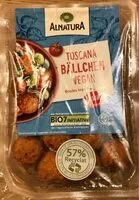 Mängden socker i Toscana Bällchen Vegan