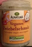 Mängden socker i Veganes Zwiebelschmalz