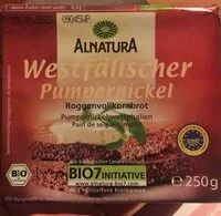 Mängden socker i Pumpernickel