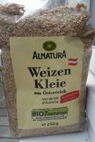 Mängden socker i Weizenkleie aus Österreich