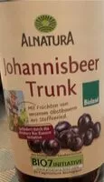 Mängden socker i Johannisbeer Trunk