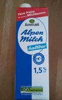 Mängden socker i Alnatura Alpenmilch