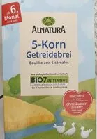 Mängden socker i 5-korn-getreidebrei