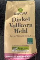 Mängden socker i Dinkel Vollkornmehl