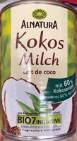 Mängden socker i Anatura Kokos Milch