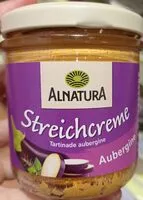 Mängden socker i Streichcreme Aubergine