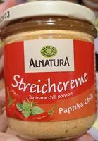 Mängden socker i Streichcreme Paprika Chili