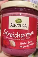 Mängden socker i Streichcreme Rote Bete Meerettich