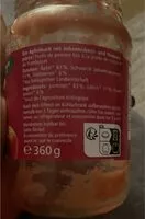 Mängden socker i Apfelmark johannis&Himbeere