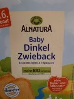 Mängden socker i Baby Dinkel Zwieback