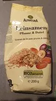 Mängden socker i Alnatura Leinsamen Pflaume und Dattel