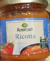 Mängden socker i Alnatura ricotta
