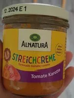 Mängden socker i Streichcreme Tomate Karotte