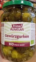 Mängden socker i Gewürzgurken