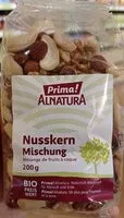 Mängden socker i Nusskern Mischung