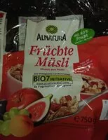 Mängden socker i Muesli aux fruits
