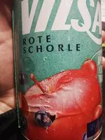 Mängden socker i Vilsa - rote Schorle