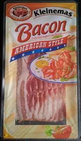 Mängden socker i Bacon American Style