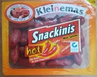 Mängden socker i Snackinis hot