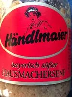 Mängden socker i Händlmaier's Süßer Hausmachersenf 200 ML
