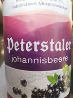 Mängden socker i Peterstaler Johannisbeere