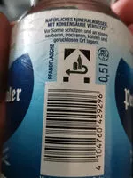 Mängden socker i Mineralwasser