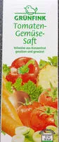 Mängden socker i Tomaten-Gemüsesaft