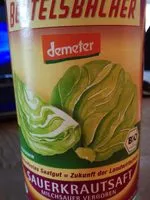 Mängden socker i Jus de Choucroute lacto-fermenté