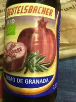 Mängden socker i Zumo de granada