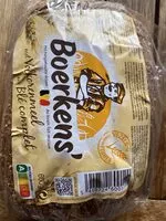 Mängden socker i Pain au blé complet