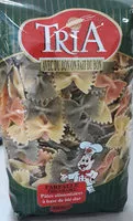 Mängden socker i Tria Farfalle tricolore