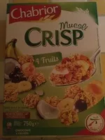 Mängden socker i Muesli Crisp 4 Fruits