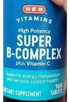 Mängden socker i Super B-Complex Vitamins
