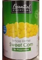 Mängden socker i Whole Kernel Sweet Corn
