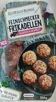 Mängden socker i Feinschmecker Frikadellen