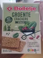 Mängden socker i Groenten Crackers spinazie