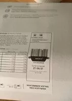 Mängden socker i Merluza con salsa americana