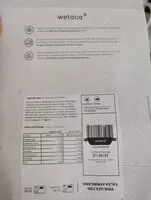 Mängden socker i Merluza con salsa americana