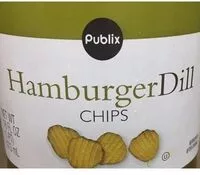 Mängden socker i Hamburger Dill Chips
