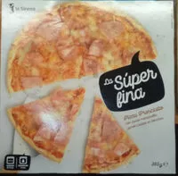 Mängden socker i Pizza prosciutto