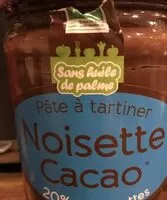 Mängden socker i Pâte à tartiner