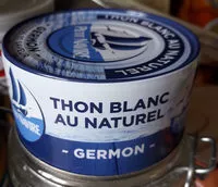 Mängden socker i Thon blanc au naturel - Germon
