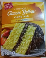 Mängden socker i Classic Yellow Cake Mix